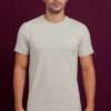 White Half Sleeves T-Shirt